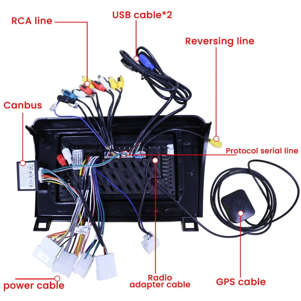 Android13 Car Stereo GPS Navi CarPlay Radio JBL 2+32GFor Toyota Tundra & Sequoia - Image 4 of 4