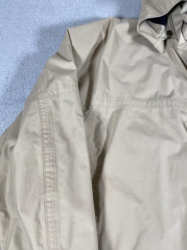 TIMBERLAND Beige Jacket Mens Small S Windbreaker Rain Coat Waterproof - Picture 5 of 15