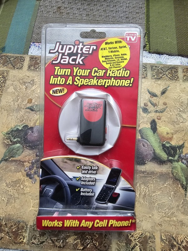 AS SEEN ON TV Jupiter Jack Turn Your Car Radio Into A Speakerphone