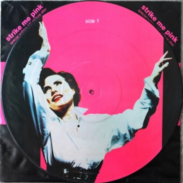 BLONDIE DEBBIE HARRY 12"  Strike Me Pink PICTURE DISC 1993 + Insert M-/ UNPLAYED - Image 2 of 4