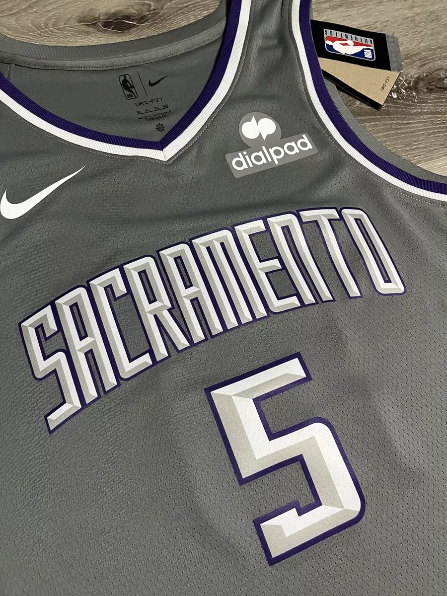 Nike Sacramento Kings De'Aaron Fox 22/23 NBA Swingman Jersey City  Edition 40 S