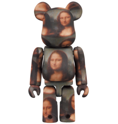 MEDICOM TOY - BE@RBRICK LEONARD Mona Lisa 100％ & 400％ MEDICOM TOY BE@RBRICK Leonardo da Vinci Mona Lisa 100% 400