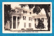 RPPC Photo ARBOR Lodge NEBRASKA CITY NE Postc...
