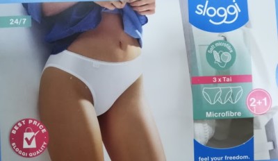 Tripack Damen Slip Sloggi 24/7 Mikrofaser Tai Sensitive klassischer Schnitt
