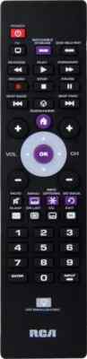 RCA 3-Device Backlit Universal Remote Control For TV Streaming Device DVD Player