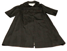 Vintage 1950s MITZI MORGAN Neusteters black short sleeve Clutch Coat