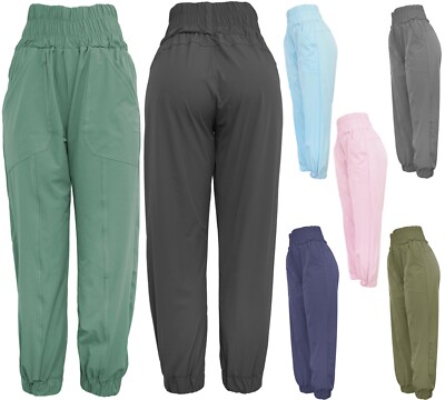 Women's Quick Dry High Waist Summer Hiking Tapered Outdoor Lightweight Pants