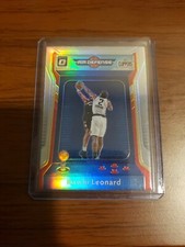 2020-21 Kawhi Leonard Donruss Optic Air Defense Silver HOLO Prizm SP #4