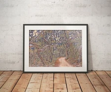 Forest Woodland Printable Tree Art • Art Nouveau Original Printable Wall Art