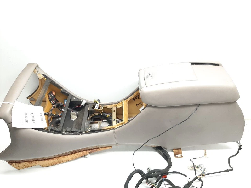 Bentley Arnage 2003 consola central cuero gris con reposabrazos  Foto 4 de 4