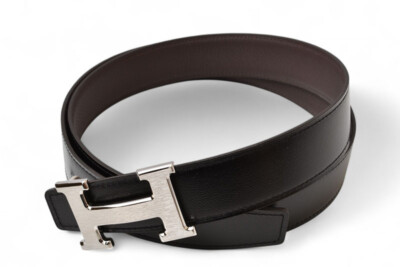 HERMES ベルト Hermes Belt Reversible Constance Size 95 H Buckle Box Calf/Togo