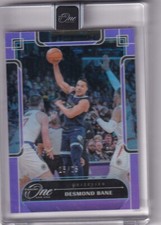Panini 2023-24 One And One NBA No. 15 Desmond Bane Purple 16/25