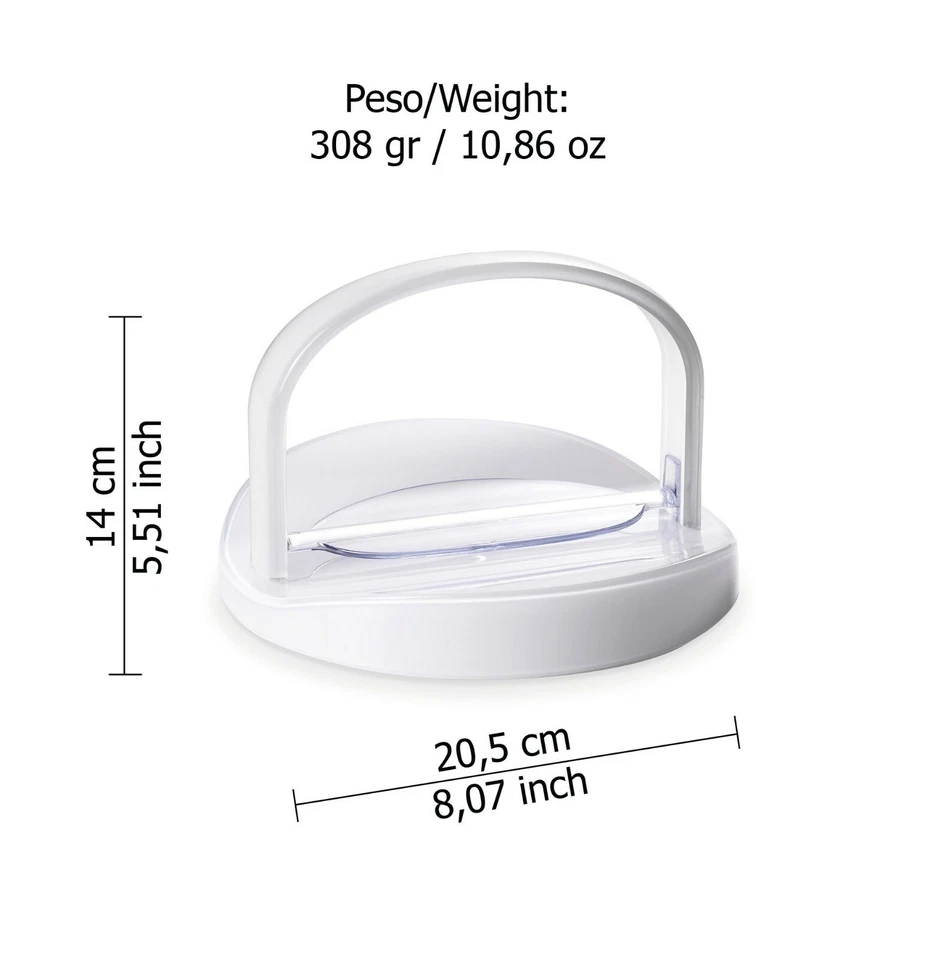 Portatovaglioli in Plastica Colorato, Pratico con Aletta Antivento, Omada Design - Immagine 2 di 4