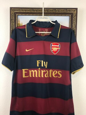 Arsenal Third football shirt 2007 Soccer Nike Jersey Gunners Rare