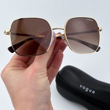 Vogue Women Sunglasses Gold Brown Gradient Square VO4175SB 280/1353 BRAND NEW