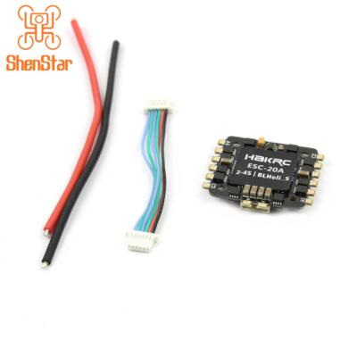 Hakrc 15A / 20A Blheli_S BB2 2-4S Dshot 4 in 1 ESC-Drehzahlregler
