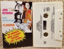 Vintage 1986 Cassette Tape Jimi Hendrix With Curtis Knight Flashing