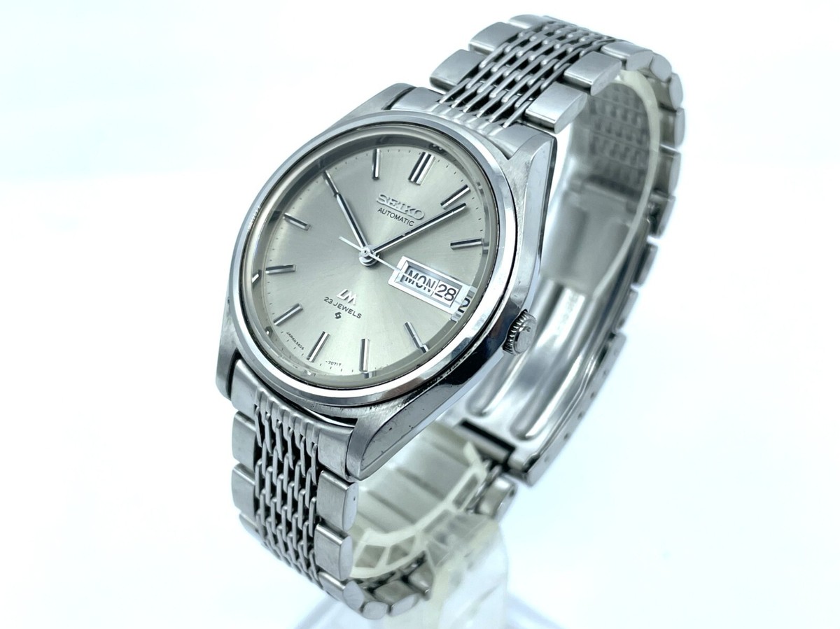 Vintage SEIKO Lord Matic Automatic Watch Overhauled 5606-7071 DAY