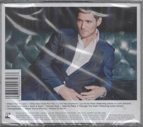 Michael Buble Love NEU When I Fall in Love When Youre Smiling My Funny Valentine - Bild 2 von 2