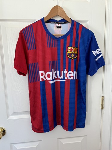 FC Barcelona Rakuten Stadium Jersey Shirt SZ Large