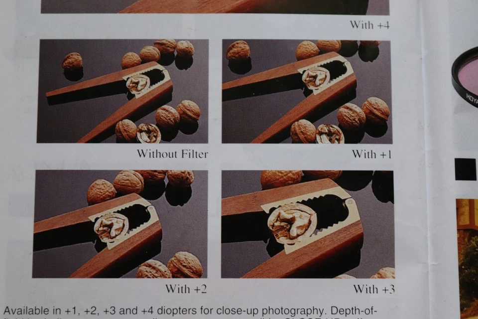 RARE NEW Vtg TIFFEN 49mm CLOSE UP +1/2 FILTER, USA 49mm Plus 1/2 Close-Up Filter - Image 3 of 4