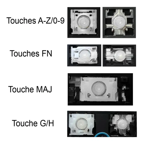 Touche Clavier pour DELL Latitude 14 E5450 E5470 E7450 5480 5490 7480 7490