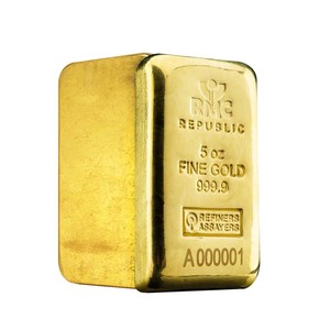 5 Oz Republic Metals Rmc Gold Bar 9999 Fine W Ay Ebay Image Is Loading 5 Oz Republic Metals Rmc Gold Bar 9999