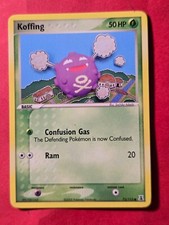 2005 Pokemon EX Delta Species #72 Koffing, C, NF/H, cd1