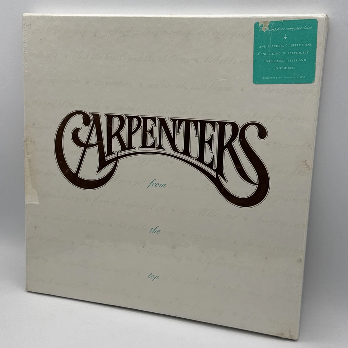 Carpenters Box Set Music CDs for sale | eBay