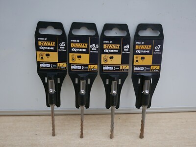 DeWALT SDS PLUS Bohrer 5mm 5,5mm 6mm & 7mm x 110mm