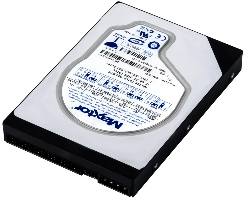 Hard Drive MAXTOR Fireball 531DX 2R015H1 15GB 5.4K 2MB ATA 3.5'' - Image 2 of 3