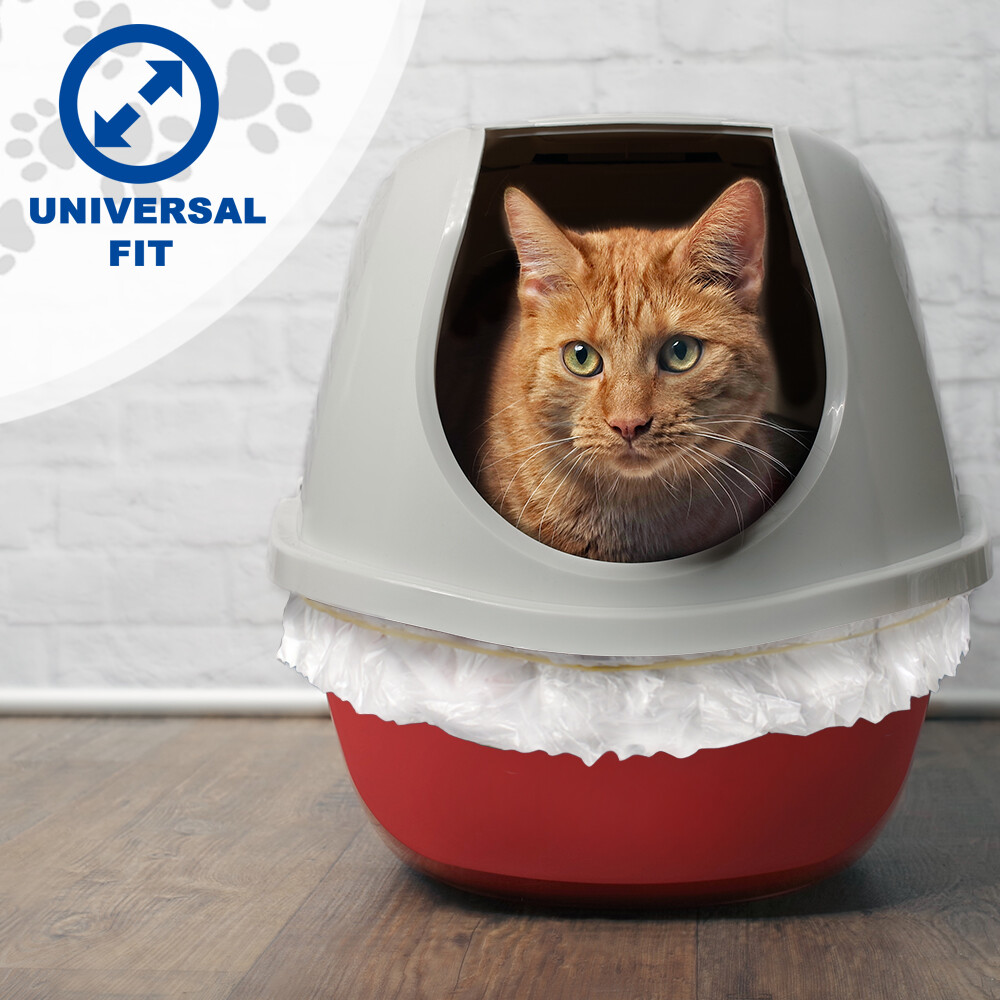 Alfapet Kitty Cat Pan Disposable Sifting Liners- 10-Pack + 1 Transfer Liner-L...