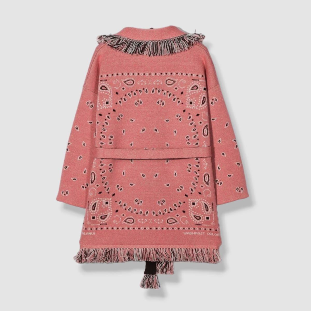 Tシャツ・カットソー ALANUI Embroidered Cashmere Blend Bandana Blanket $1525 Alanui Kids Girl's Red Cashmere Bandana Jacquard