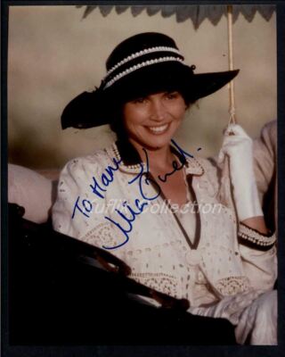 Julia Ormond Signed Autograph Color 8x10 Photo Sabrina