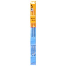 2.50mm Pony Single-Ended Classic Knitting Needles - 25cm - P31603