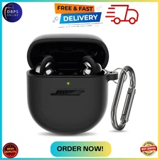 Silicone Case for Bose Quietcomfort Earbuds II Case (2022) & Ultra Case (2023),