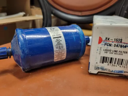 Emerson Liquid Line Filter-Drier, 3/8" ODF Solder
