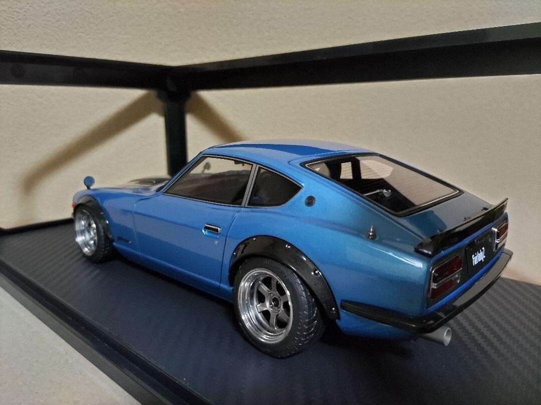 1/18 Ignition Model Nissan Fairlady Z S30 Light Blue w/ Box 1/18 Ignition Model Nissan Fairlady Z S30 Light Blue w/ Box