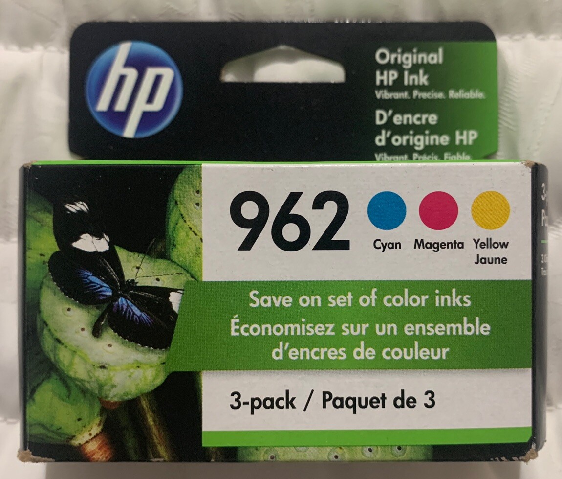 HP High Yield Cyan, Magenta and Yellow Ink Cartridge