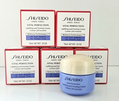 Shiseido Vital Perfection 75 ml Uplifting and Firming Cream ( 5x 15 ml )