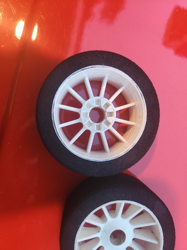 Vintage Picco Integra 1/10 235mm Front Foam Tires - Picture 3 of 5