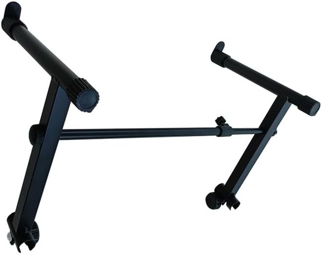 Estensione Supporto Tastiera 2 Livelli Supporto Pianoforte Elettrico Digitale Tastiera Nero
