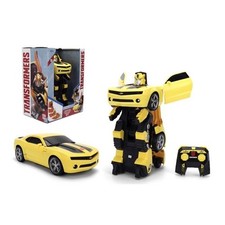 Jada Toys Transformers Bumblebee RC 11" Auto Transform Robot with Sounds