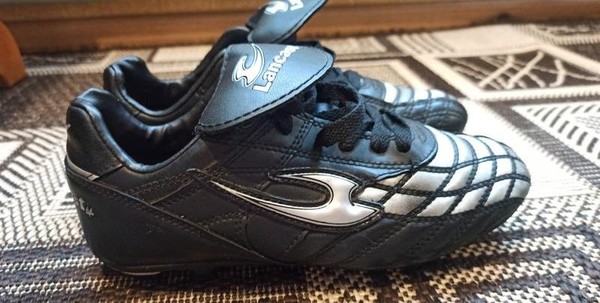 Men Lancaster Football Boots Black 36