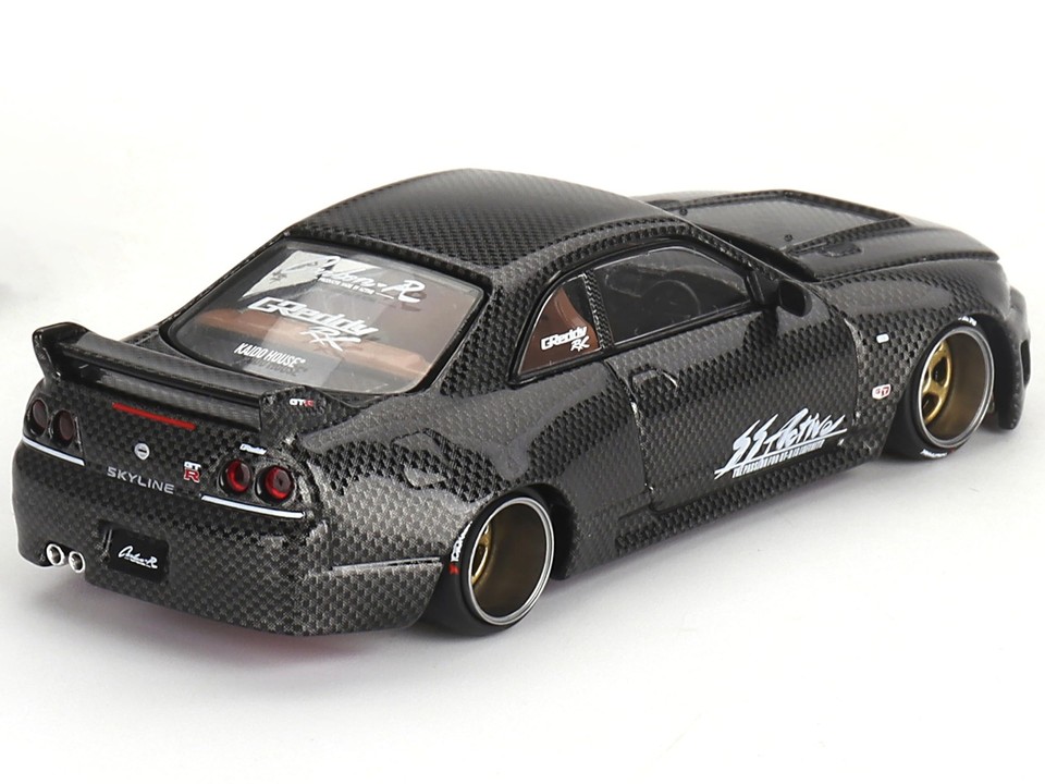 Skyline (R33) Active Carbon R RHD (Right Hand Drive) Carbon Black ...
