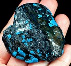 188Ct Kingman Spiderweb Blue Turquoise Nugget Specimen YPKS21 — photo 1