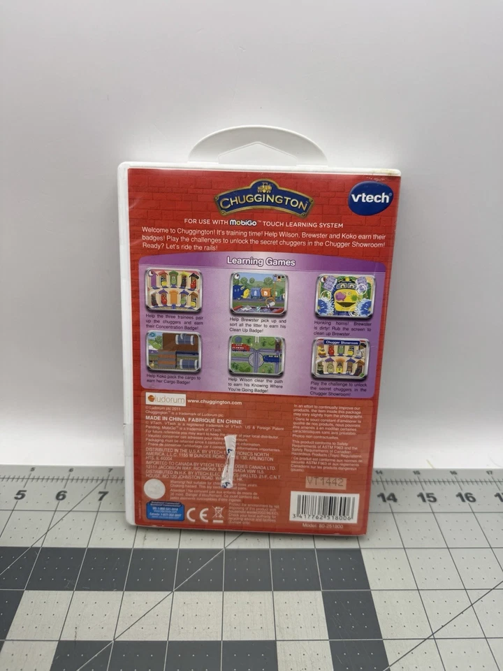 Vtech Mobigo Chuggington Game - Ages 3-5 - Used - Image 3 of 3