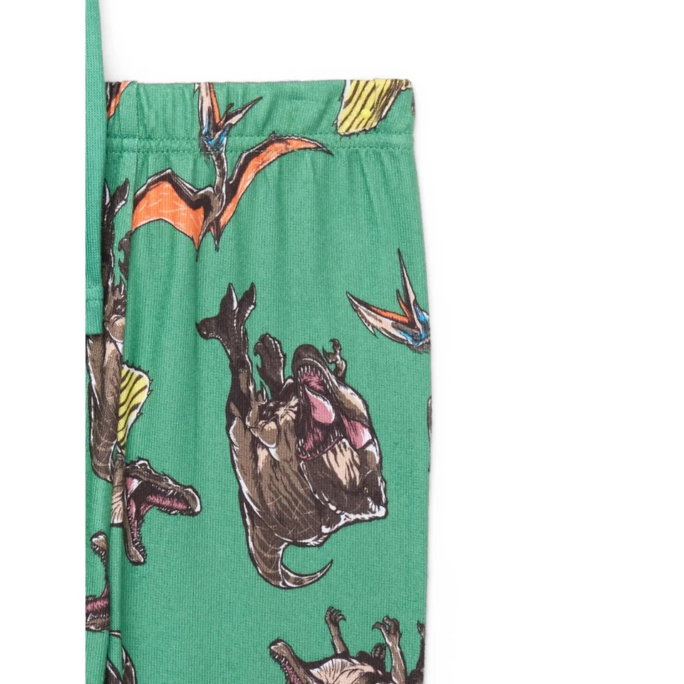 Мальчики Мир Юрского периода длинным рукавом футболка и брюки пижамы комплект, 2 изделия размер 6 - Изображение 3 из 3