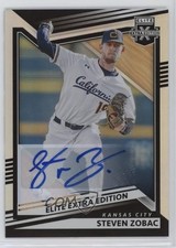 2022 Panini Elite Extra Edition Signatures Steven Zobac #115 Auto 14bn