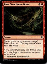 Blow Your House Down Throne of Eldraine Regular